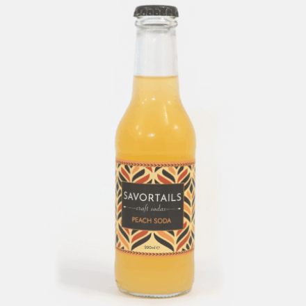 Savortails Peach Soda — 200 мл