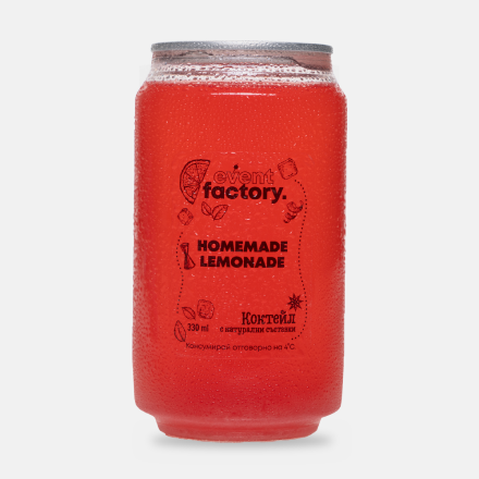 EventFactory - Strawberry - лимонада в кен 330 мл